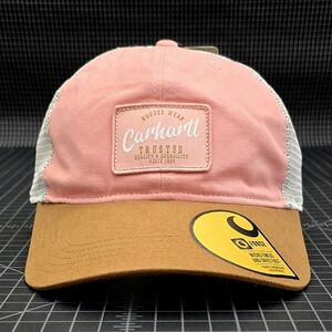 CARHARTT CANVAS MESH BACK CAP - CHERRY BLOSSOM